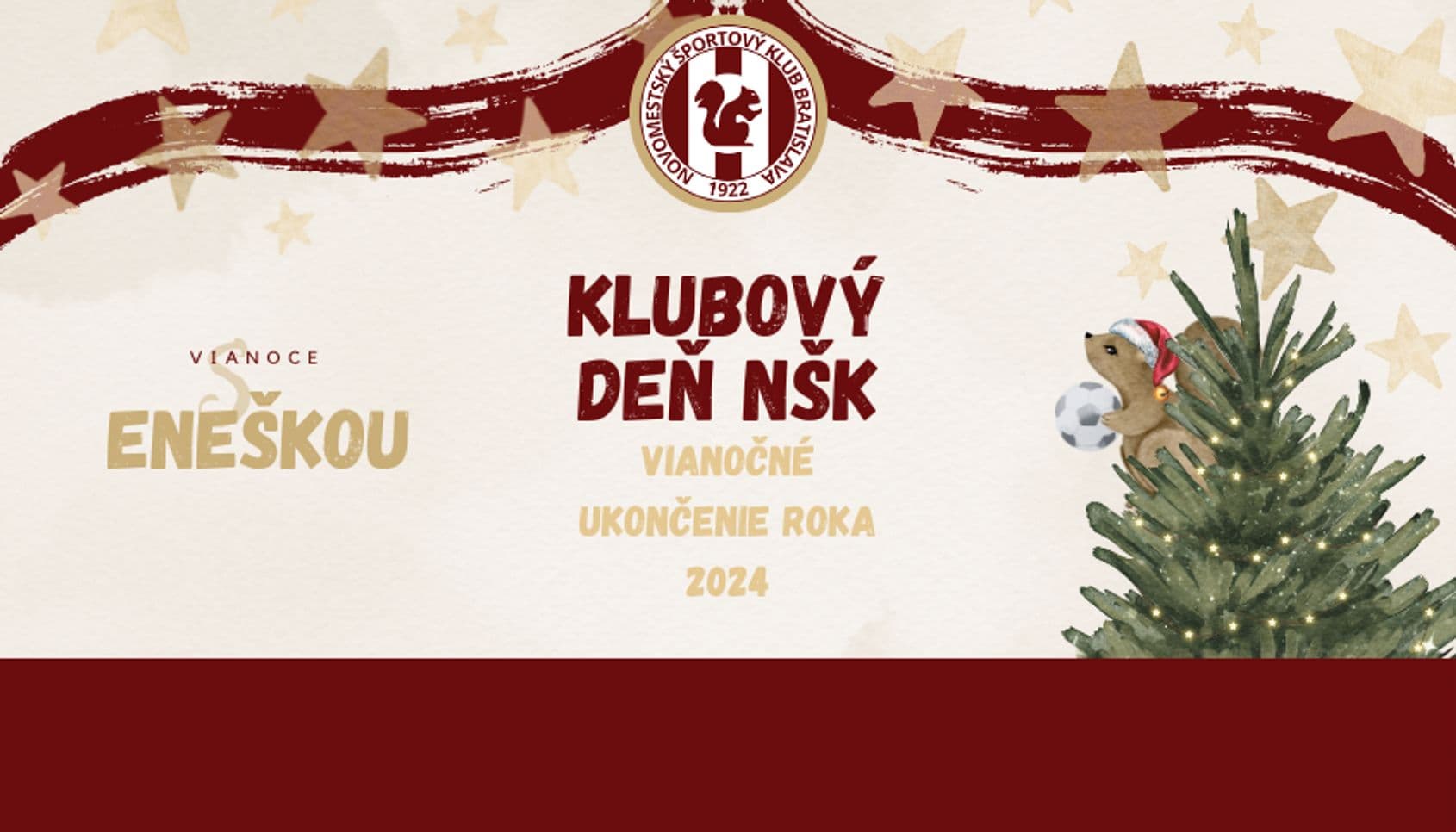 Klubový deň NŠK: Vianočné ukončenie futbalového roka