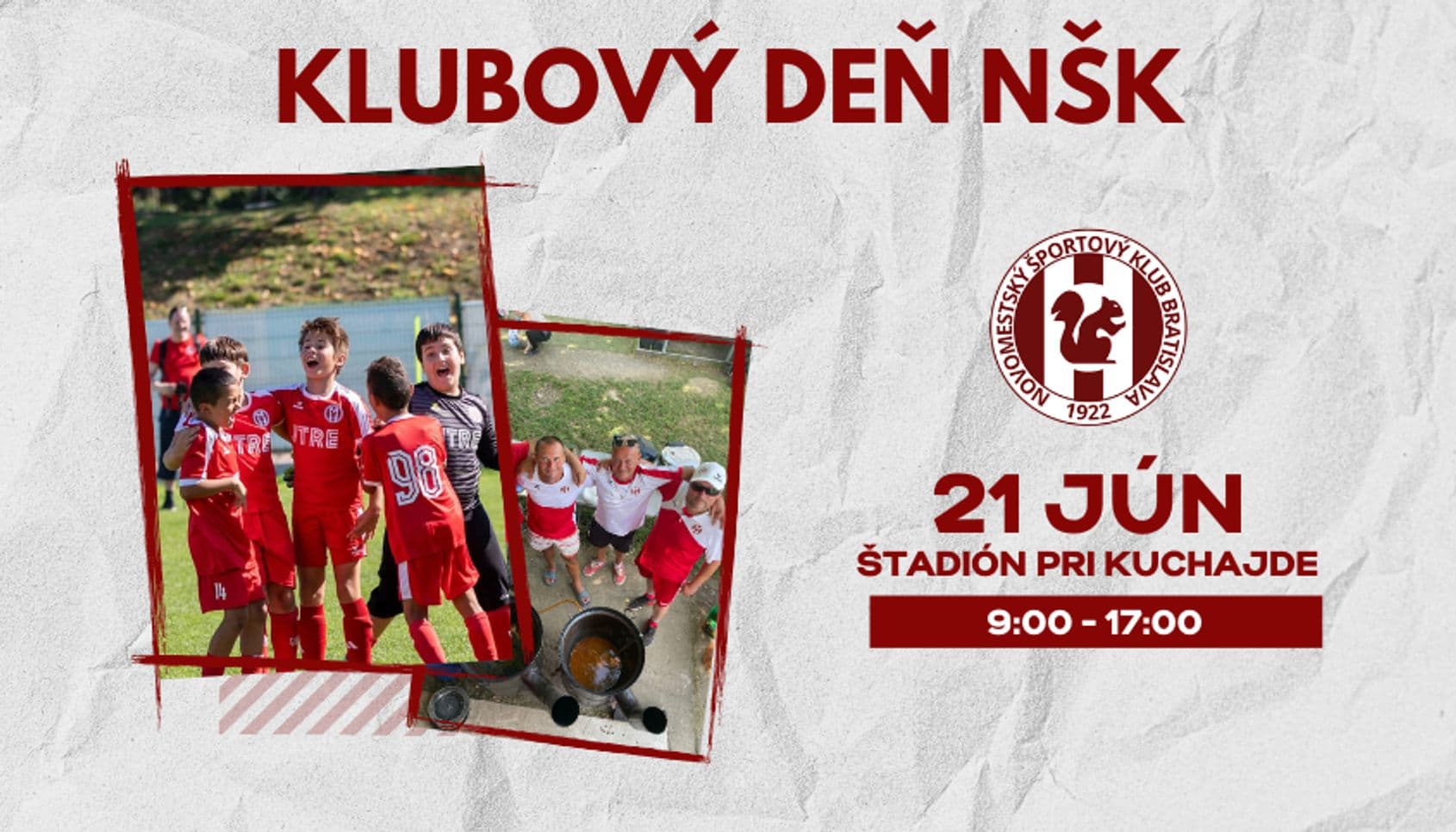 Klubový deň NŠK - Všetky veveričky hrajú futbal!