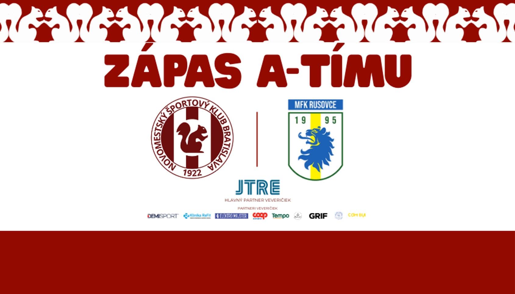 A - TÍM:  V jarnej domácej premiére privítame lídra tabuľky