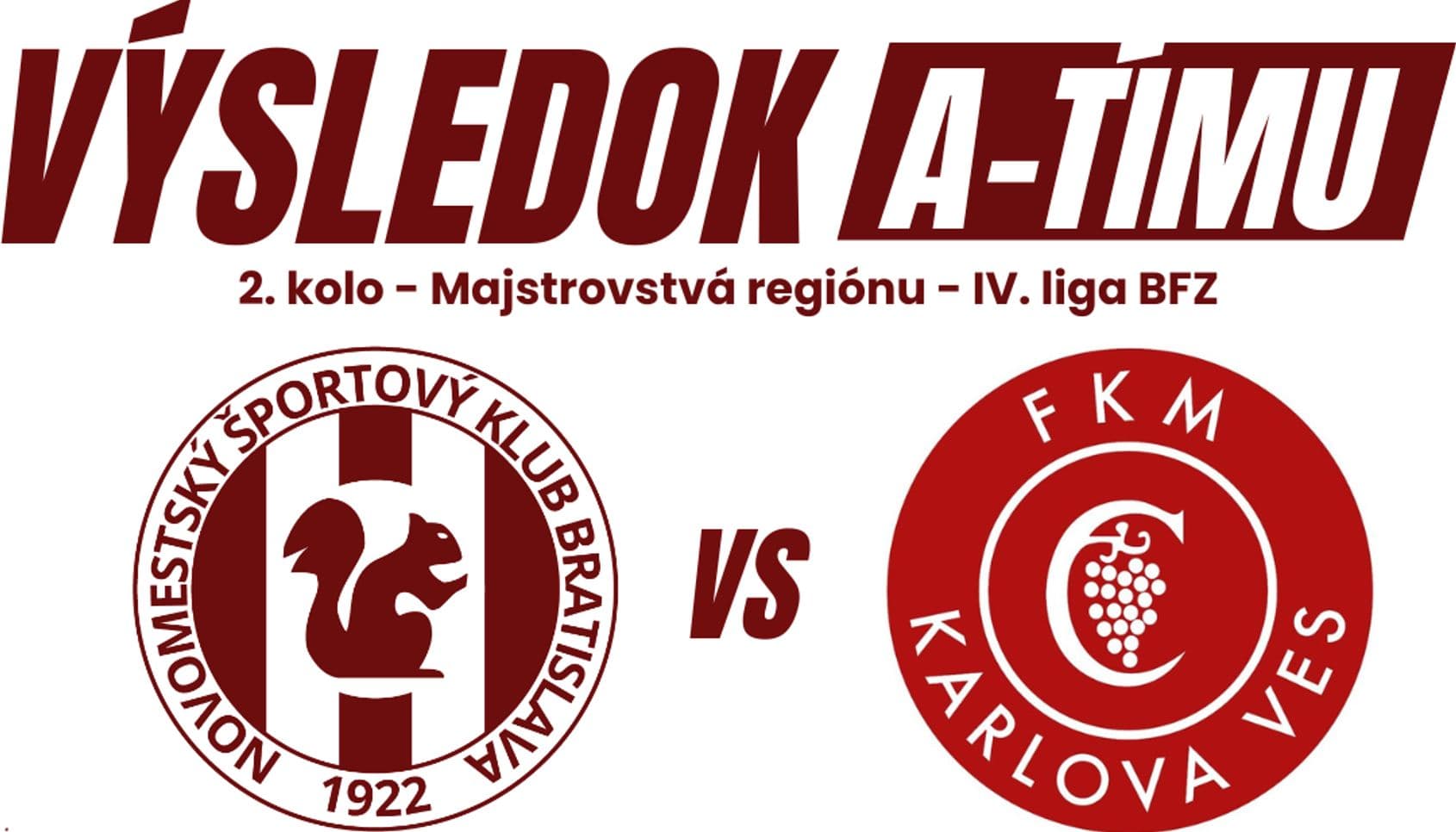 A-TÍM: Veverička poskakuje na horných priečkach, Karlovu Ves zdolala 3:0